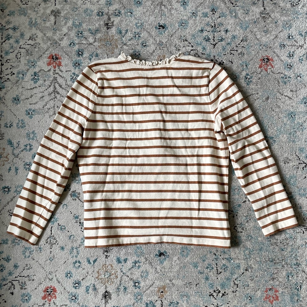 Sezane Gael Mariniere long sleeve top - Picture 2 of 6